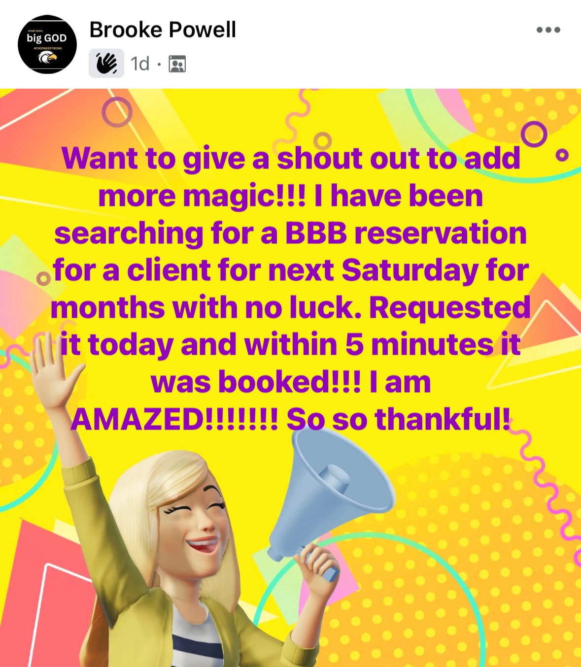 Disney World Reservations BBB