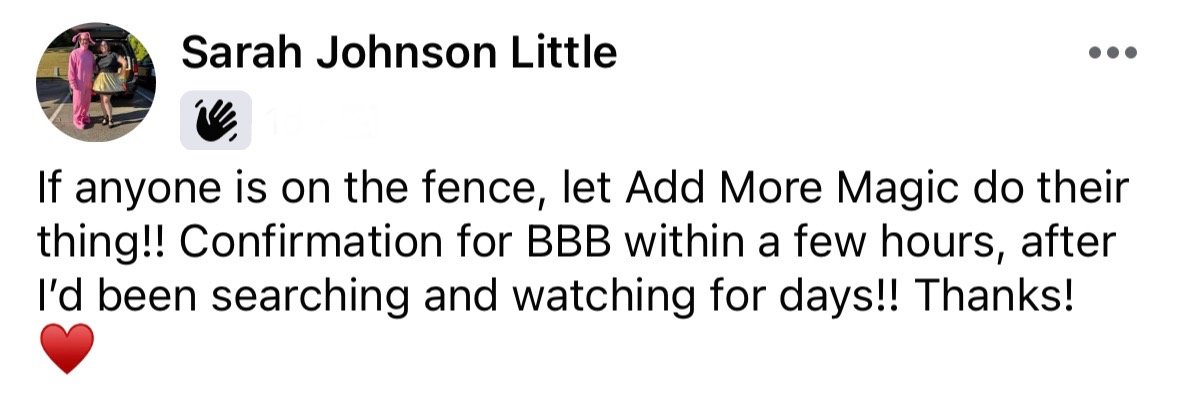 Disney’s BBB reservations